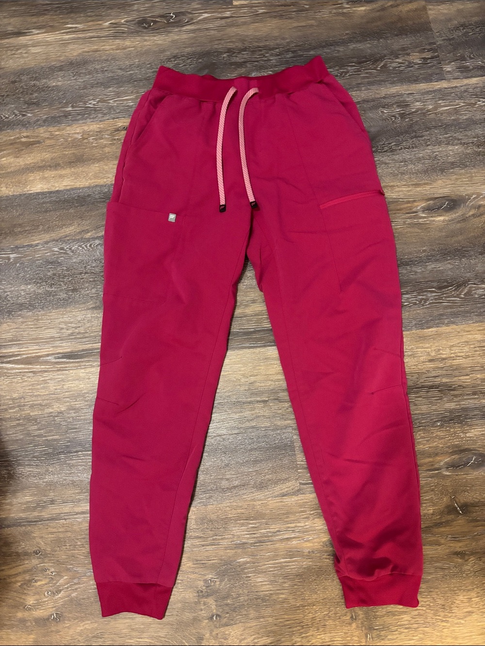 Fabletics Hot Pink Jogger Scrub Pants